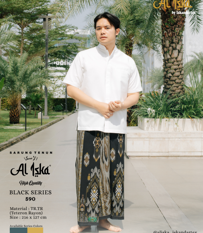 Sarung Al Iska Black Series